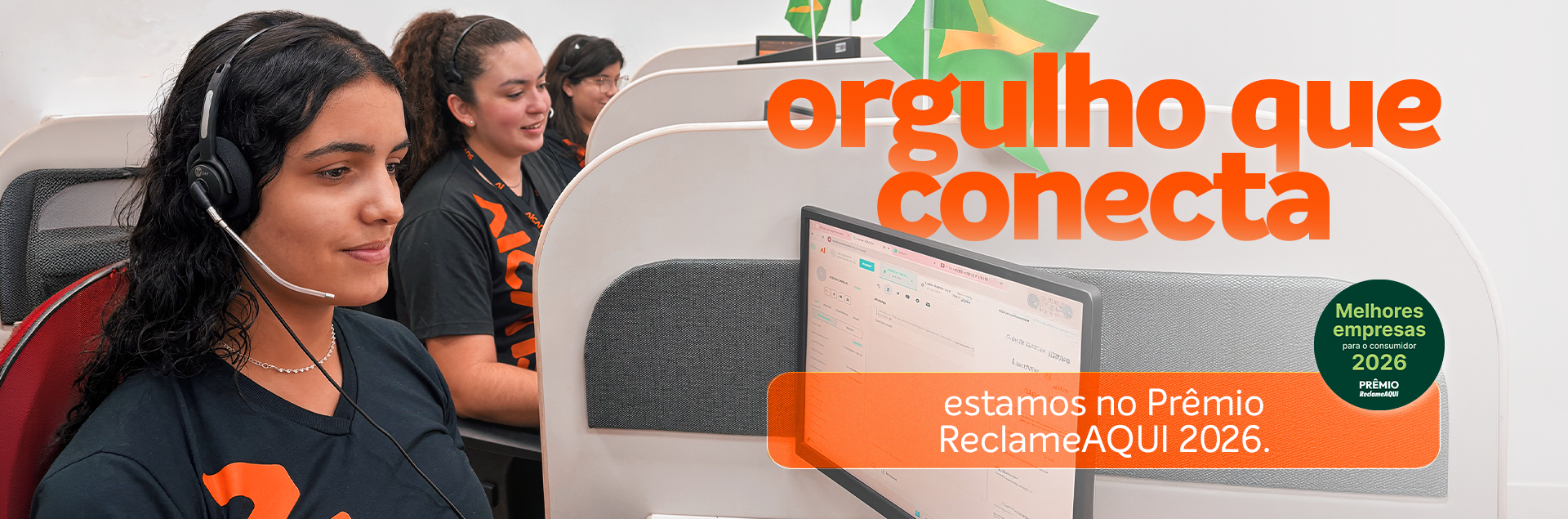 banner alcans indicada ao prêmio reclame aqui 2026