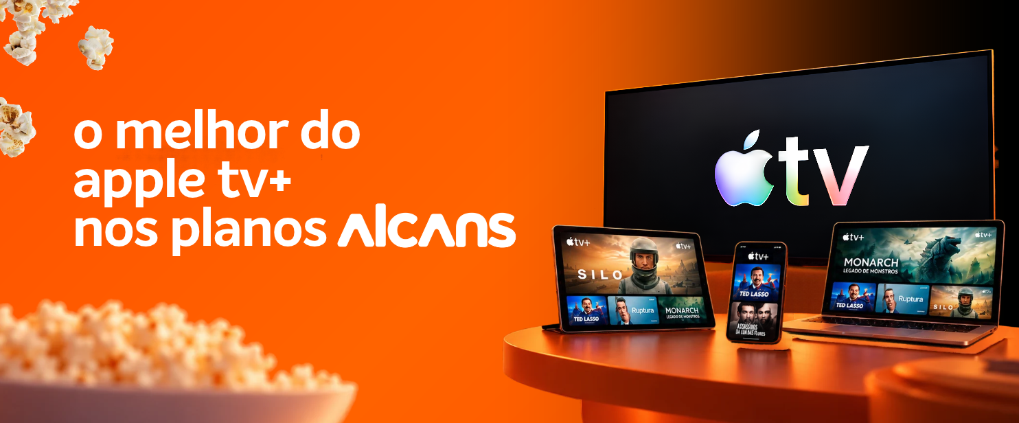 O melhor do Apple TV nos planos Alcans